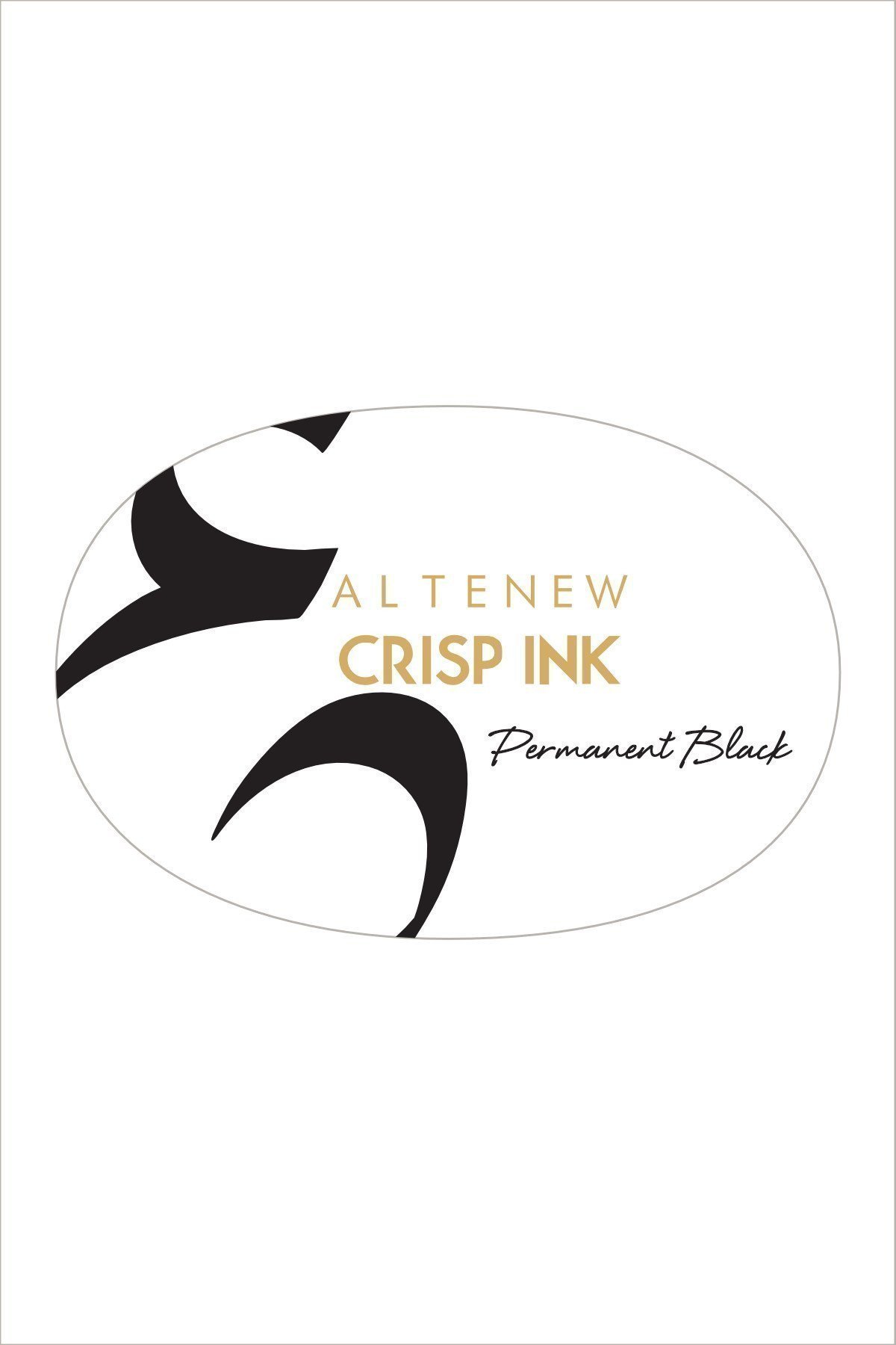 Permanent Crisp Black Ink
